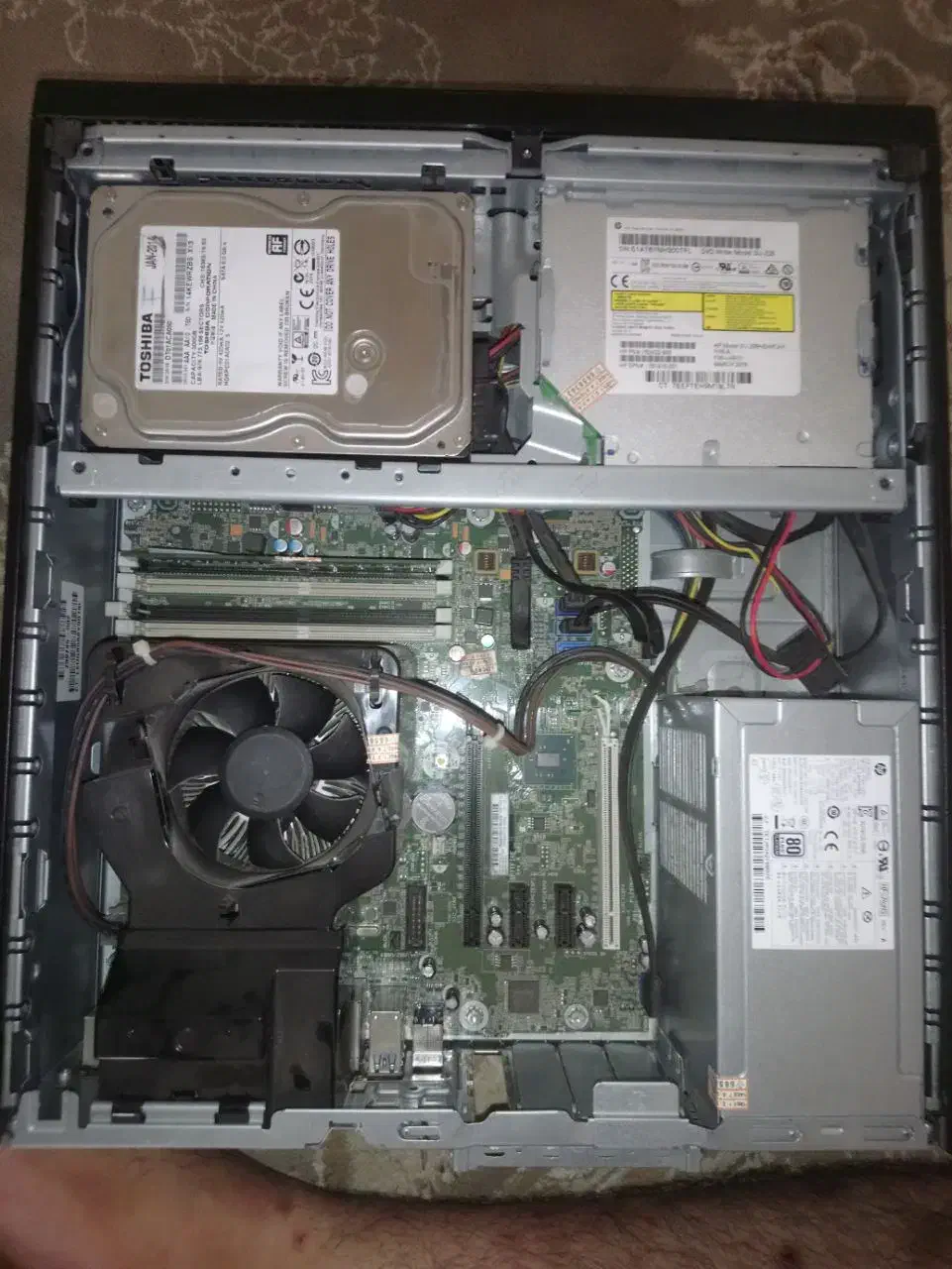 کیس کامپیوتر HP|رایانه رومیزی|لنگرود, |دیوار