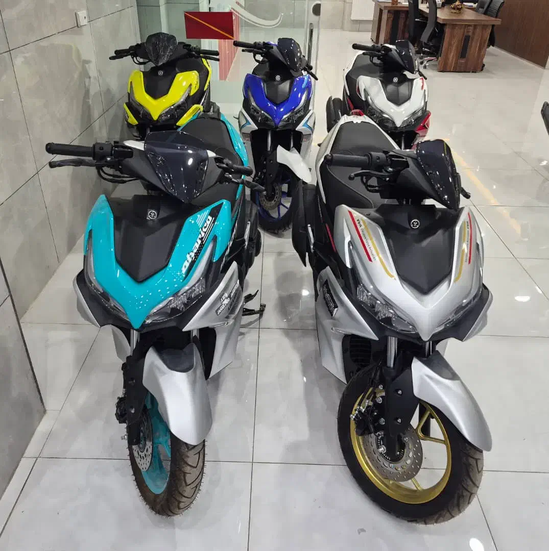 آیروکس 155 جدید ارتقا یافته جفت دیسک|موتورسیکلت|شیراز, ریاستی|دیوار