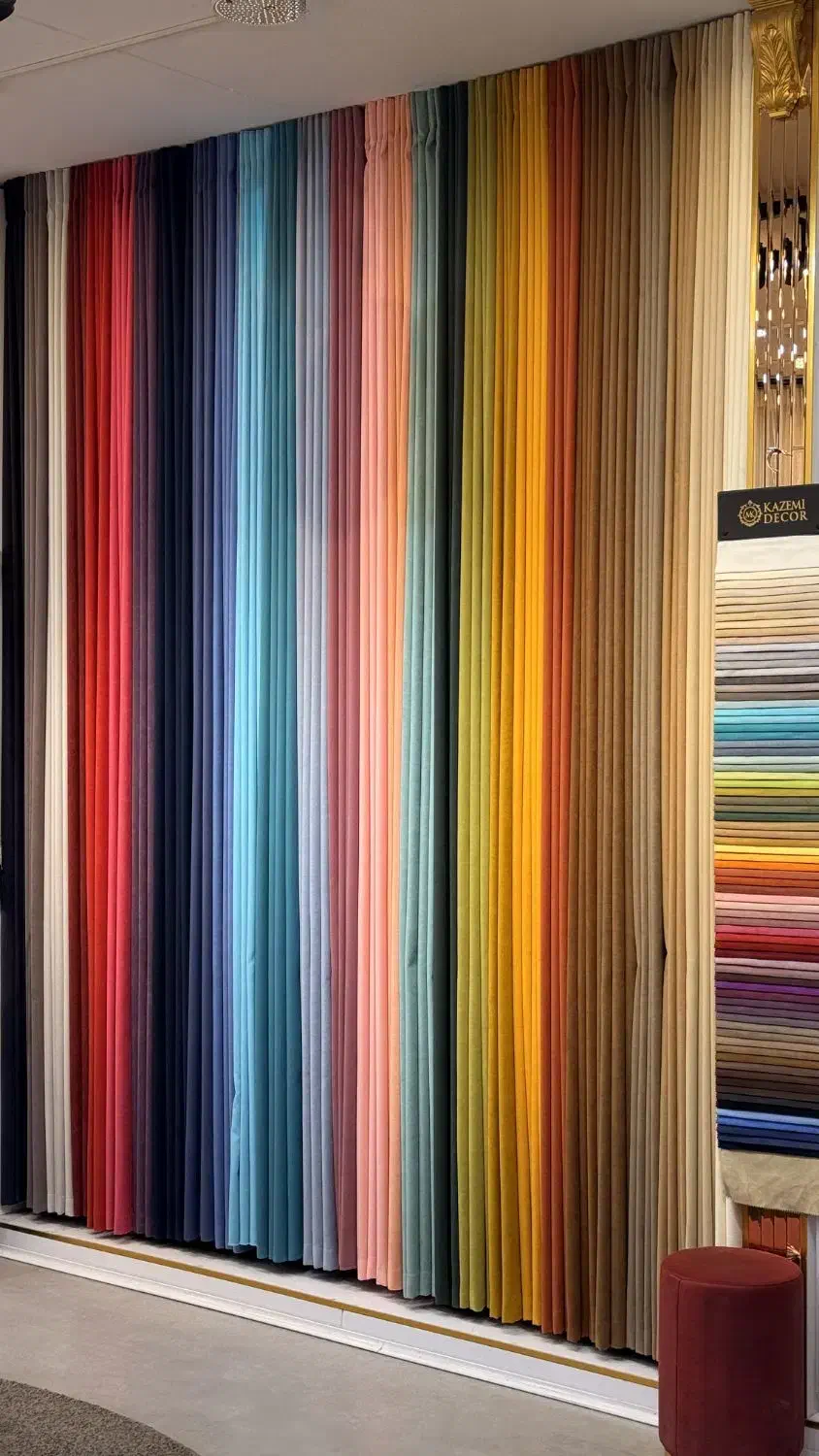 پرده ورکاللا مخصوص مستاجرا ۹۸۷۶۵۴۳۲۱۰۰۰|پرده، رانر، رومیزی|قم, انسجام|دیوار