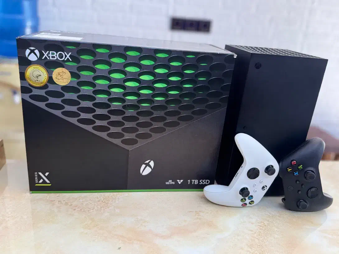 ایکس باکس سری ایکس دو دسته خانگی|کنسول، بازی ویدئویی و آنلاین|امیدیه, |دیوار