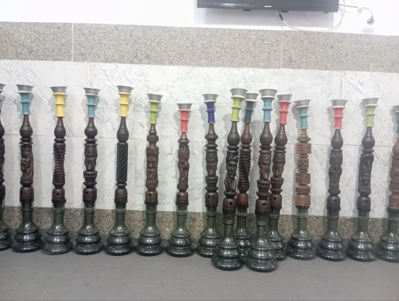 قلیان قلیون زیرقیمت جمع کردم دونه پنصد قهوه خونه|کلکسیون و سرگرمی|کرج, باغستان|دیوار