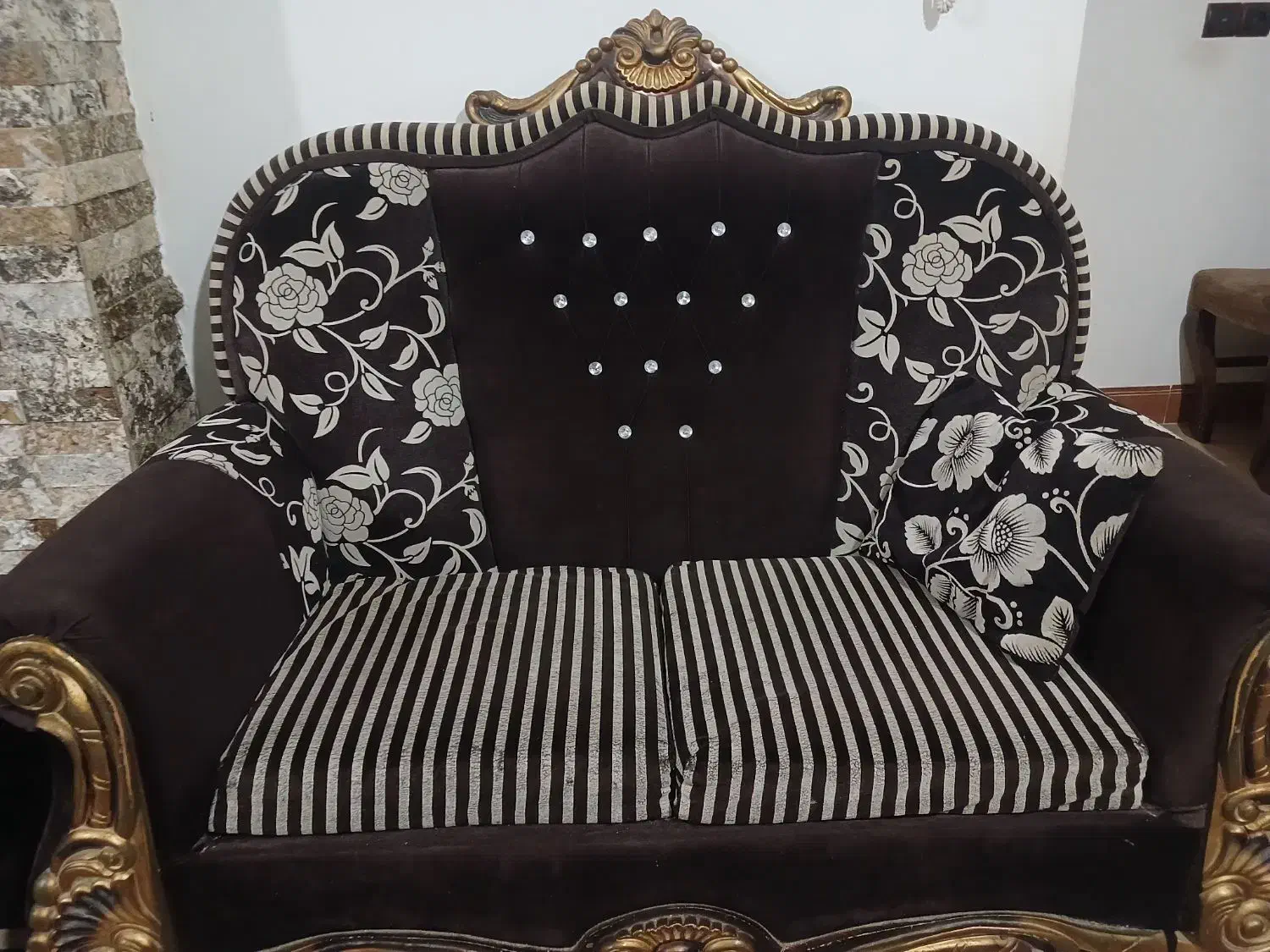 مبل سلطنتی|مبلمان خانگی و میز عسلی|ساری, |دیوار