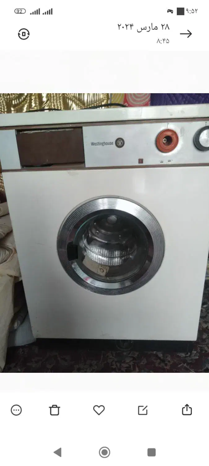 ماشین لباس شویی|ماشین لباسشویی و خشککن لباس|تربتحیدریه, حسنی بالا|دیوار