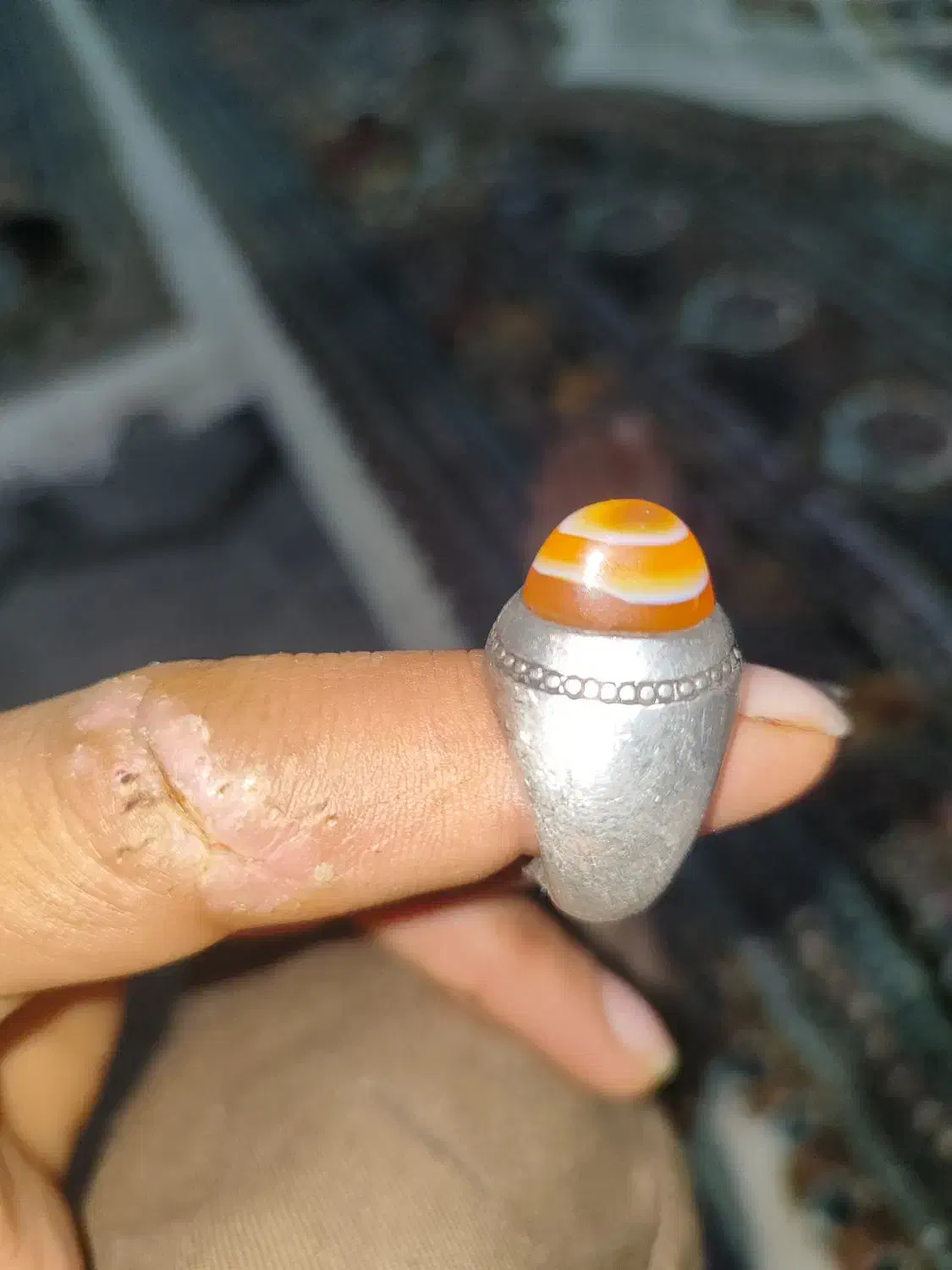 انگشتر باباقوری سه پوست|جواهرات|فریمان, |دیوار