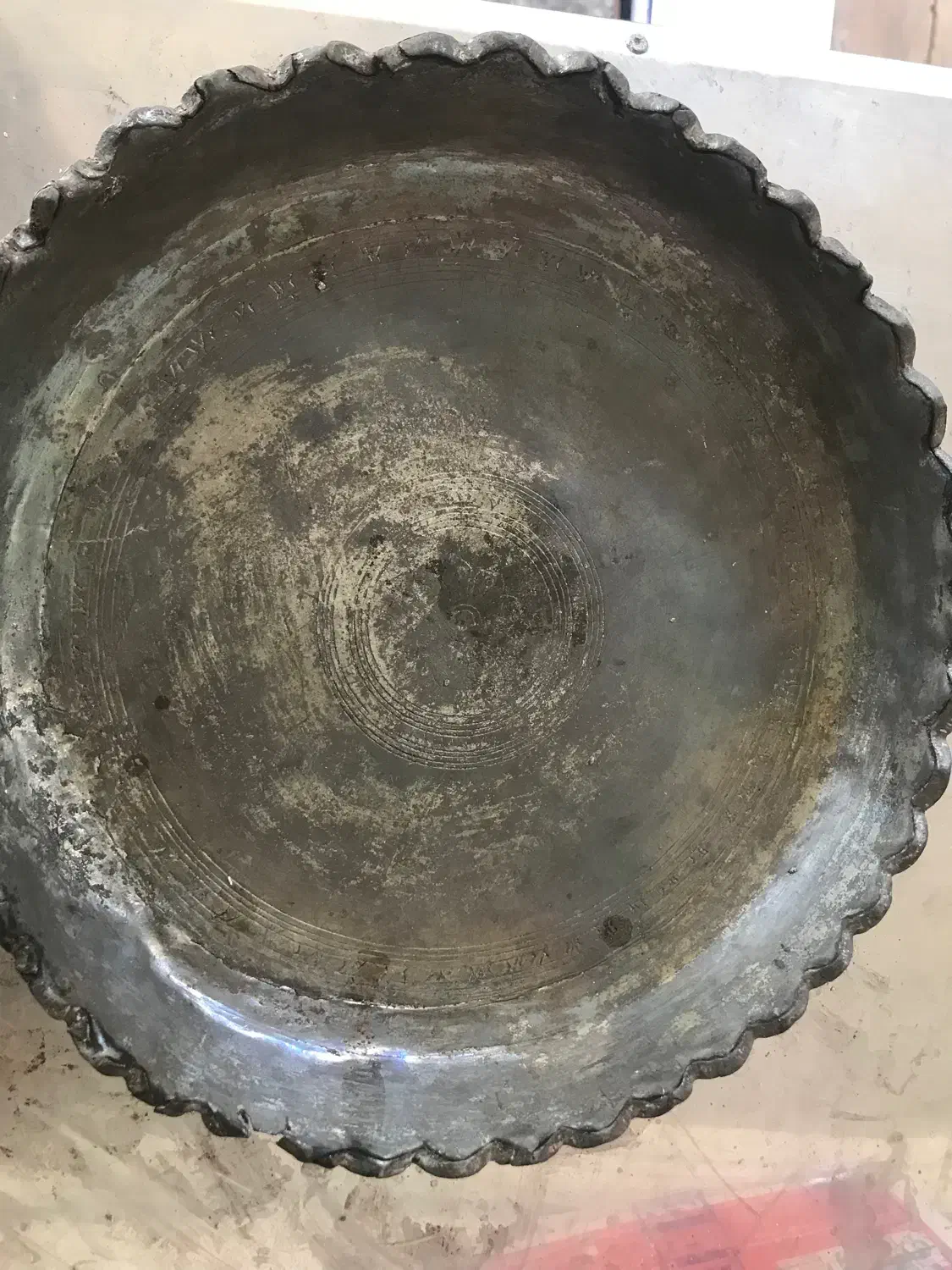 سینی ۳۰۰ ساله|کلکسیون اشیاء عتیقه|ساری, |دیوار