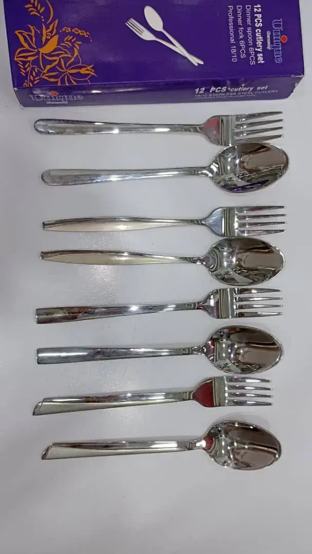 قاشق چنگال یونیک سنگین|ظروف سرو و پذیرایی|قم, کلهری|دیوار