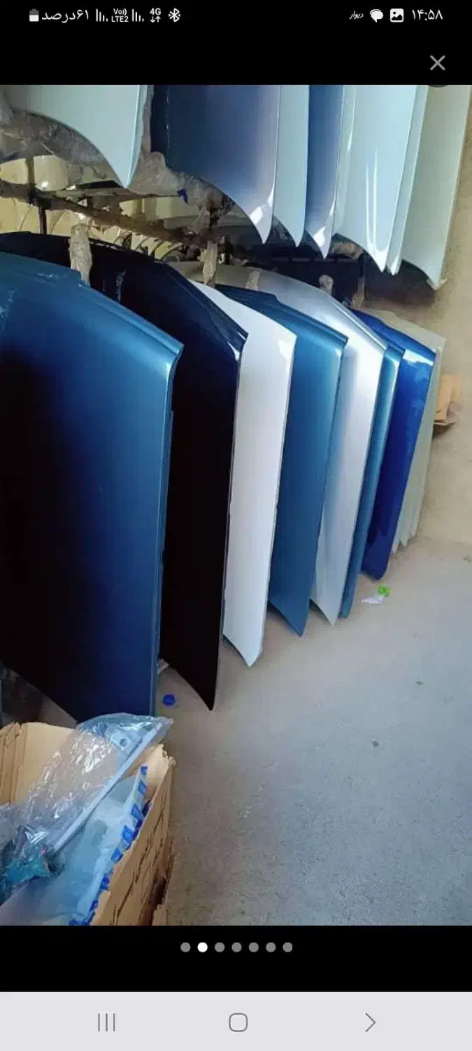 کاپوت گلگیر  پژو  پراید سمند ۲۰۶ رانا کویک ۲۰۷۱۱۱|قطعات یدکی و لوازم جانبی|تهران, تختی|دیوار