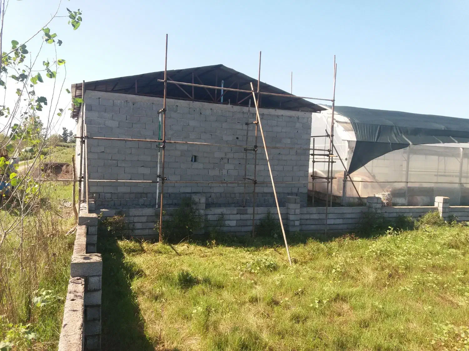 نصب ایزوگام و داربست سقف نما کفراژ خشکی مجالس بنر|خدمات پیشه و مهارت|شلمان, |دیوار