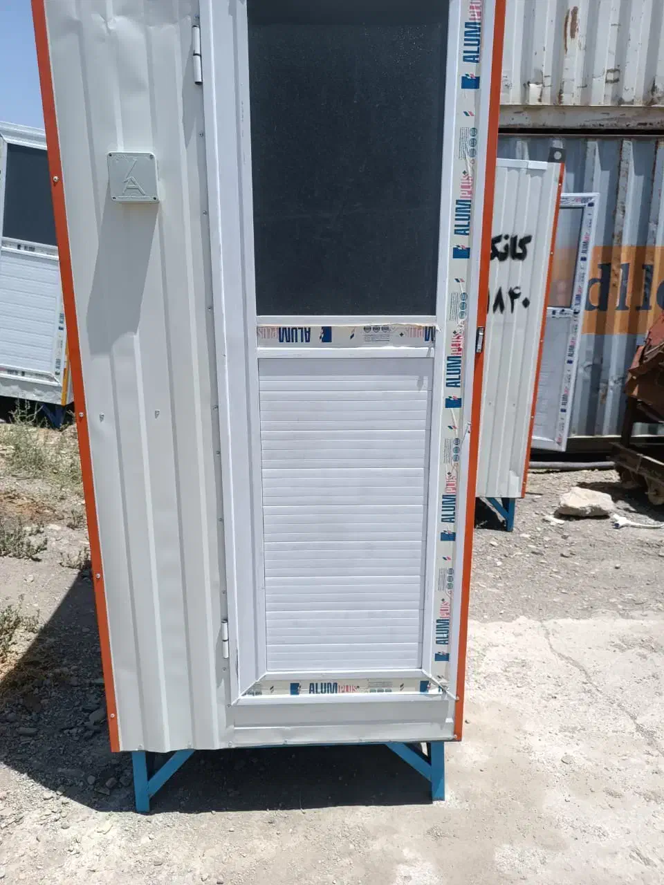 کانکس نگهبانی کوچک نو و استفاده شده|مصالح و تجهیزات ساختمان|کرج, شهرک بنفشه|دیوار