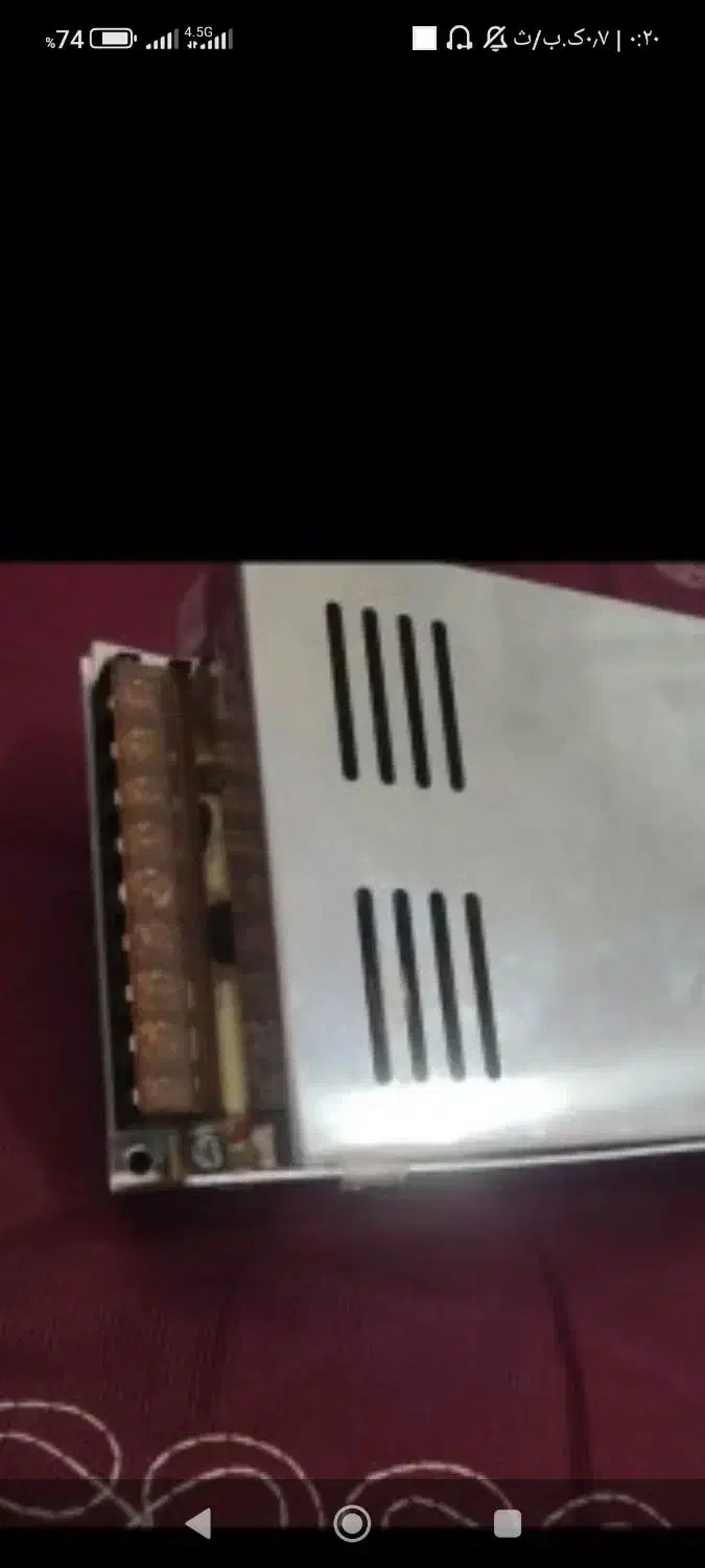 ترانس  تغذیه 220به12ولت60امپردرحد|قطعات و لوازم جانبی رایانه|مرند, |دیوار