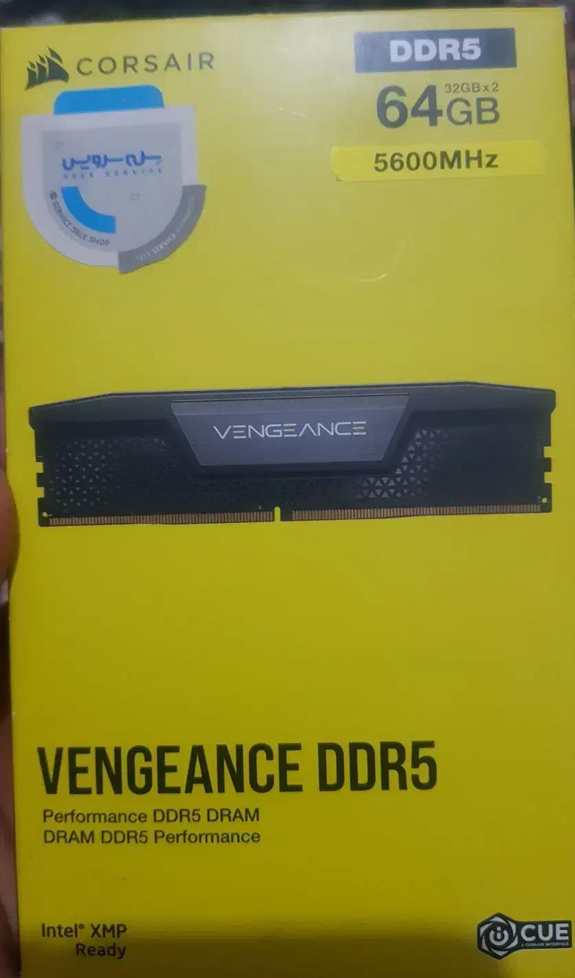 رم 64 گیگ 5600 DDR5 کورسیر|قطعات و لوازم جانبی رایانه|تهران, امانیه|دیوار