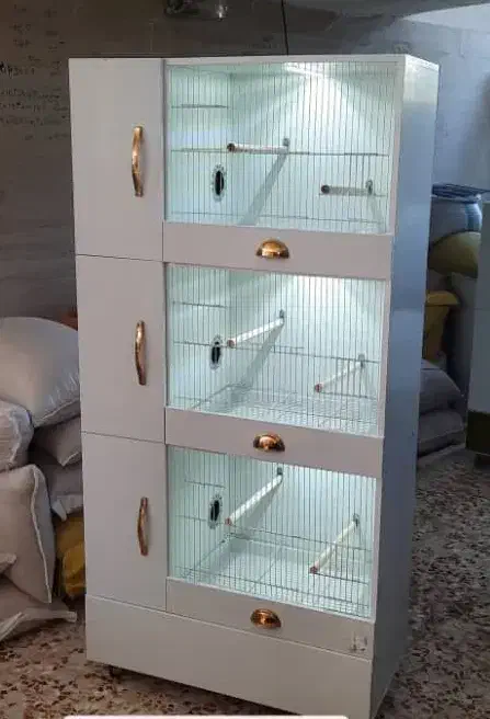 قفس پرنده چوبی ضد آب|لوازم جانبی حیوانات|ابریشم, |دیوار