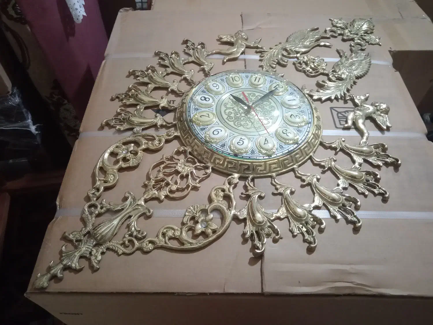 ساعت دیواری برنز /آکبند|ساعت دیواری و تزئینی|مراغه, |دیوار