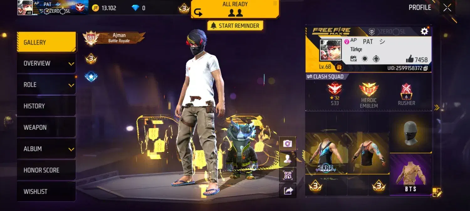 اکانت لول ۶۸توضیحات بخوان|کنسول، بازی ویدئویی و آنلاین|زابل, |دیوار