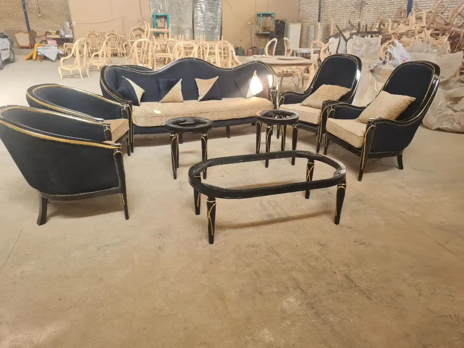 درنا ۷ نفره|مبلمان خانگی و میز عسلی|قم, شهر قائم|دیوار