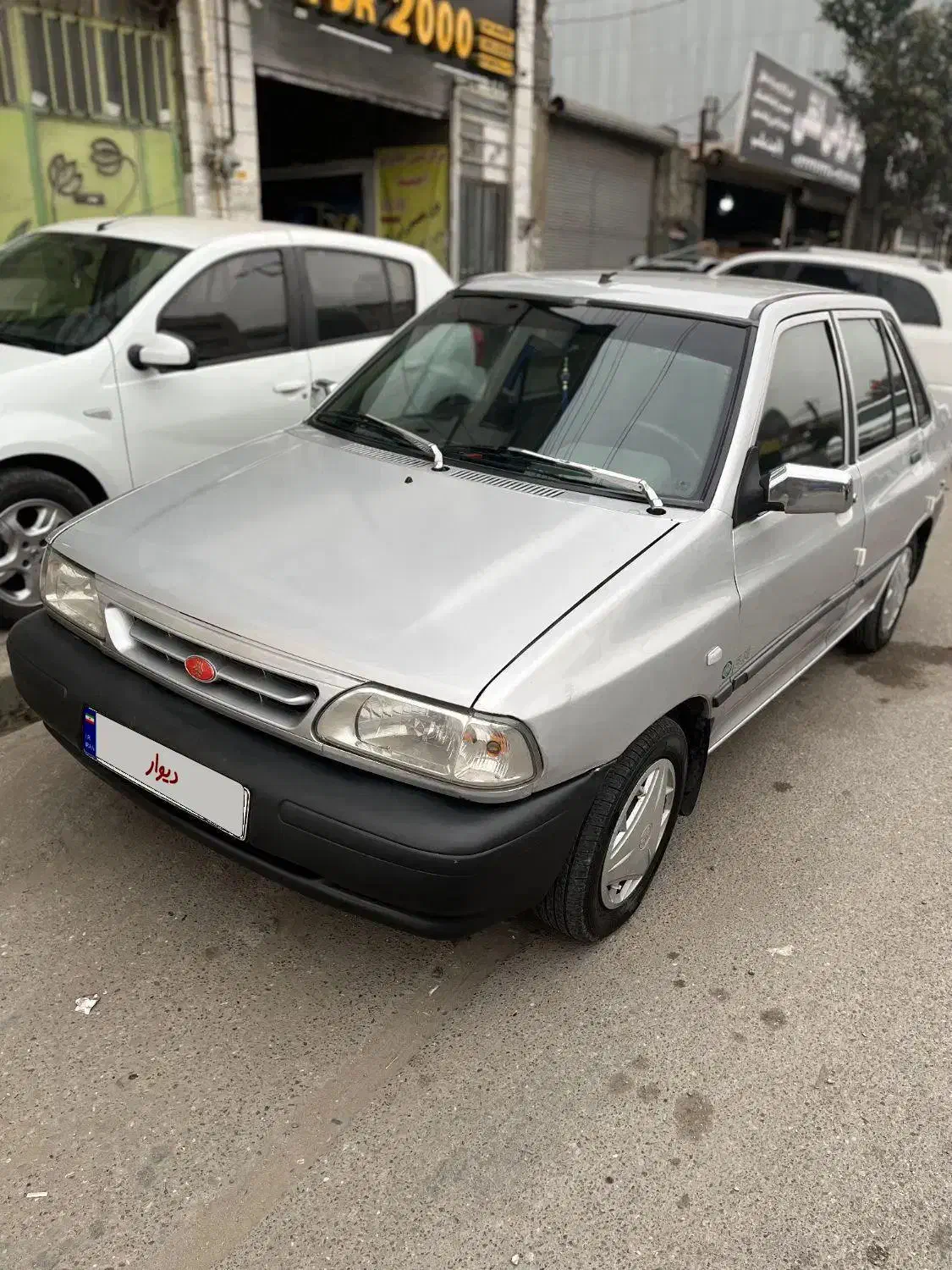 پراید مدل 88نقره ای دوگانه فابریک|خودرو سواری و وانت|رشت, انصاری|دیوار