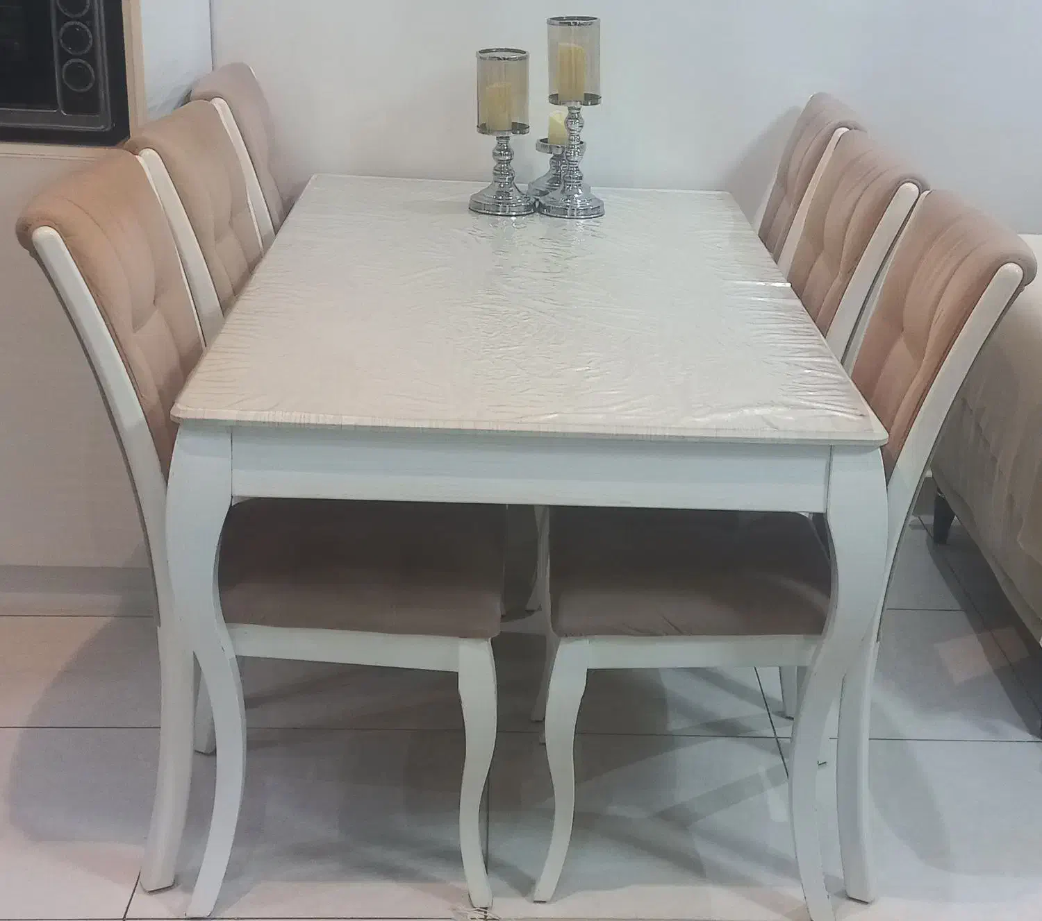 میز غذاخوری ۶ نفره مارک رئال|میز و صندلی غذاخوری|رشت, استقامت ۱|دیوار