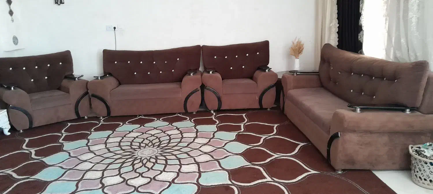 مبل۷نفره|مبلمان خانگی و میز عسلی|فیروزآباد (فارس), |دیوار