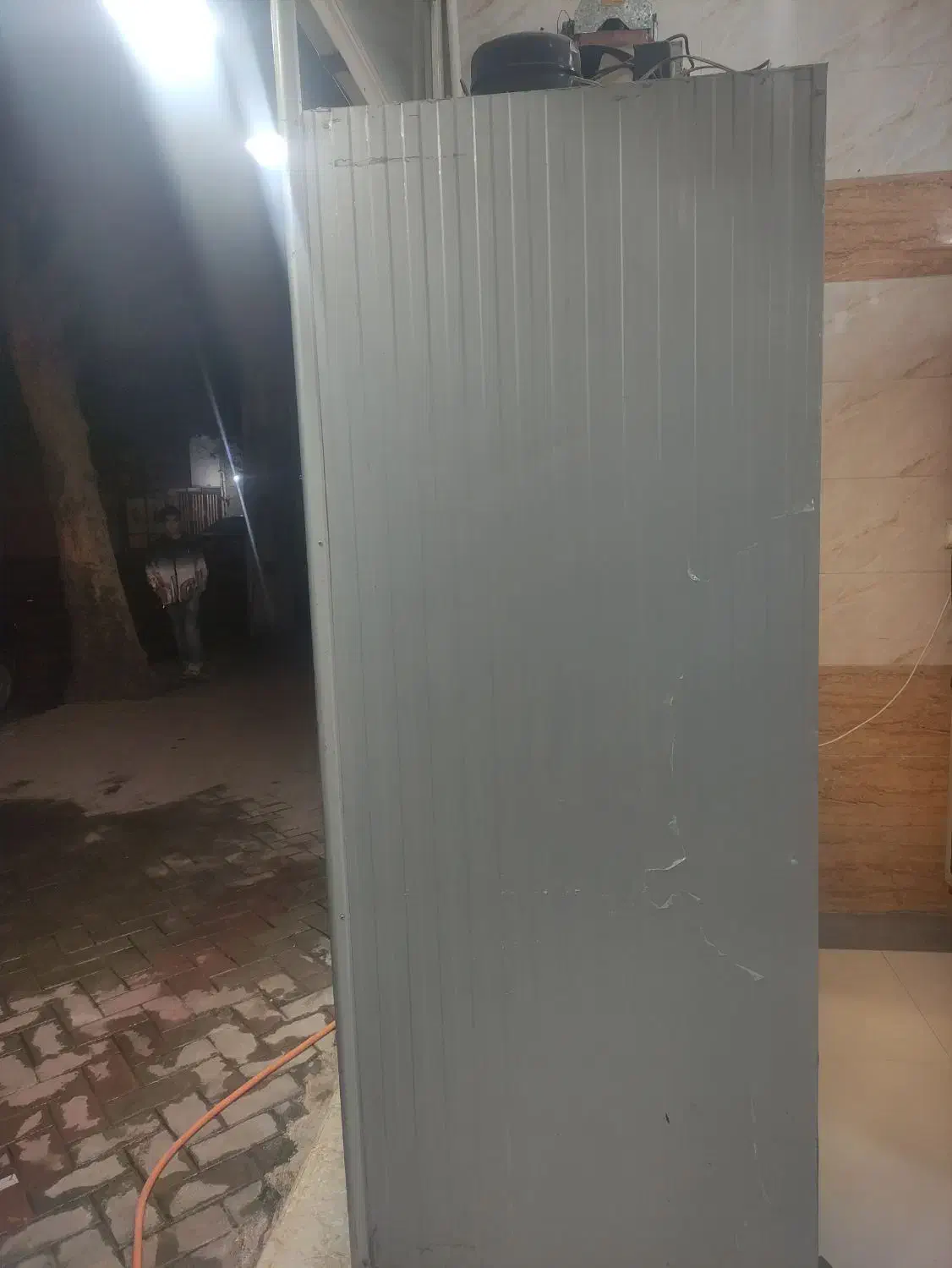 یخچال الکترو استیل چهار در ه کشوری|یخچال و فریزر|آستارا, |دیوار