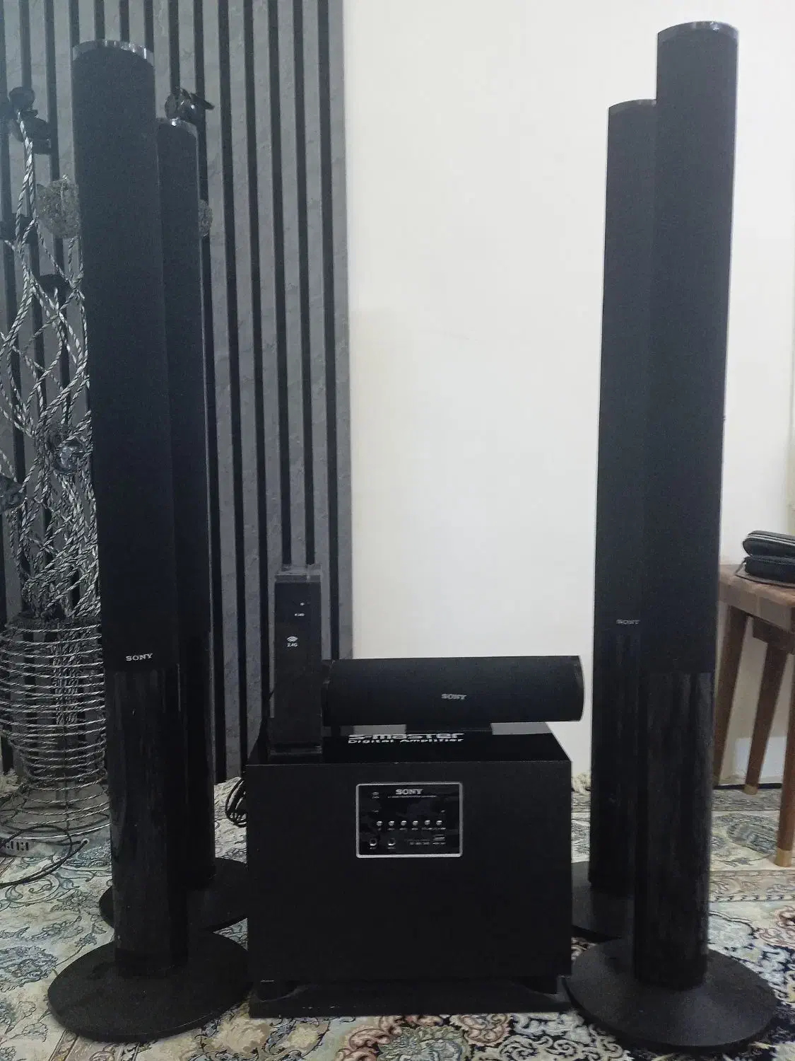 سینما خانگی سونی واسپیکر کامپیوتر|سیستم صوتی خانگی|مشهد, ایثارگران|دیوار