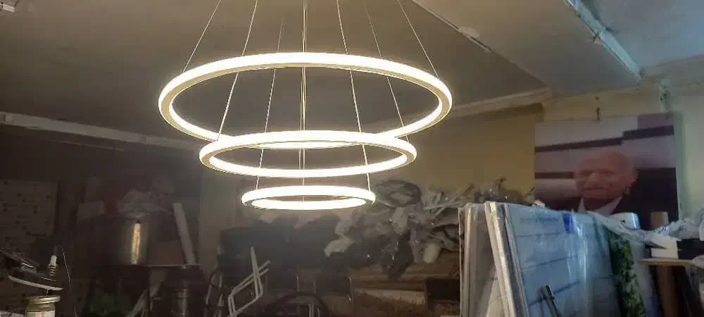 لوسترهای LED کف قیمت|لوستر و چراغ آویز|قم, کاسه گران|دیوار