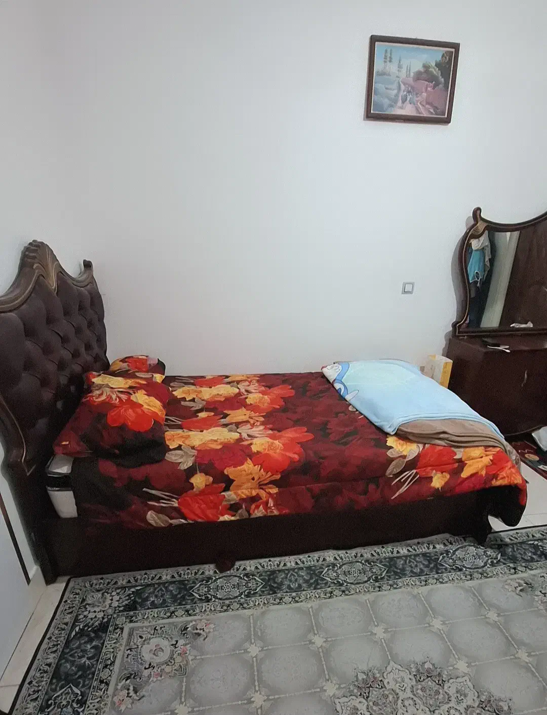 سرویس خواب تخت و کمد میز ارایش پاتختی|تخت و سرویس خواب|شیراز, شهرک مهرگان|دیوار