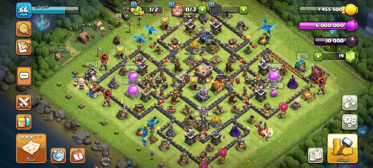 اکانت کلش آف کلنز|کنسول، بازی ویدئویی و آنلاین|نیک شهر, |دیوار