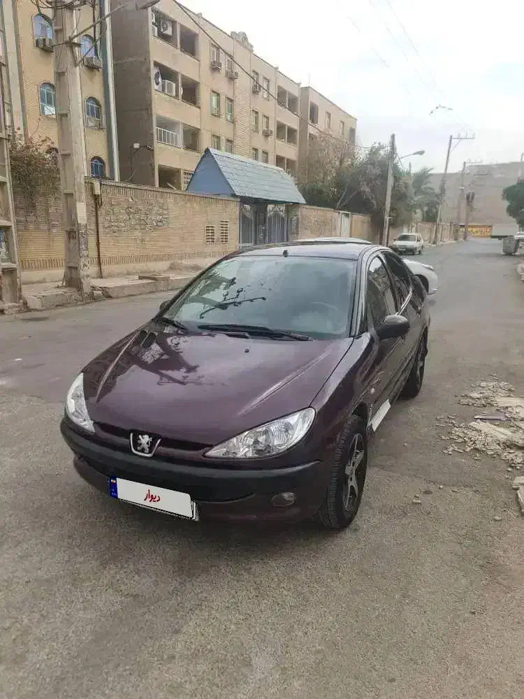 ۲۰۶ صندوقدار V8 مدل ۹۸ فروش فوری|خودرو سواری و وانت|اهواز, گلستان|دیوار