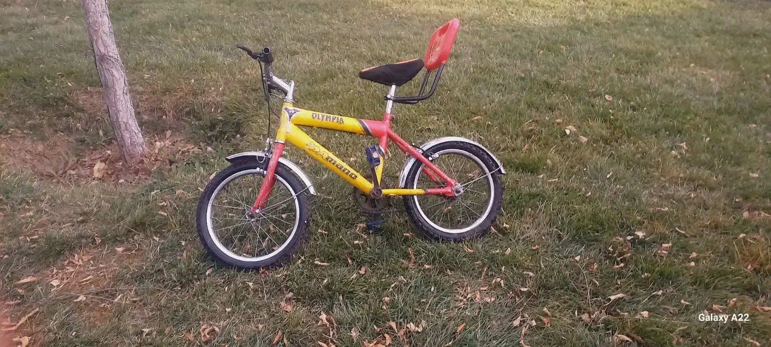 دوچرخه المپیا سند دار مطمئن سایز ۱۶|دوچرخه، اسکیت، اسکوتر|اردبیل, |دیوار