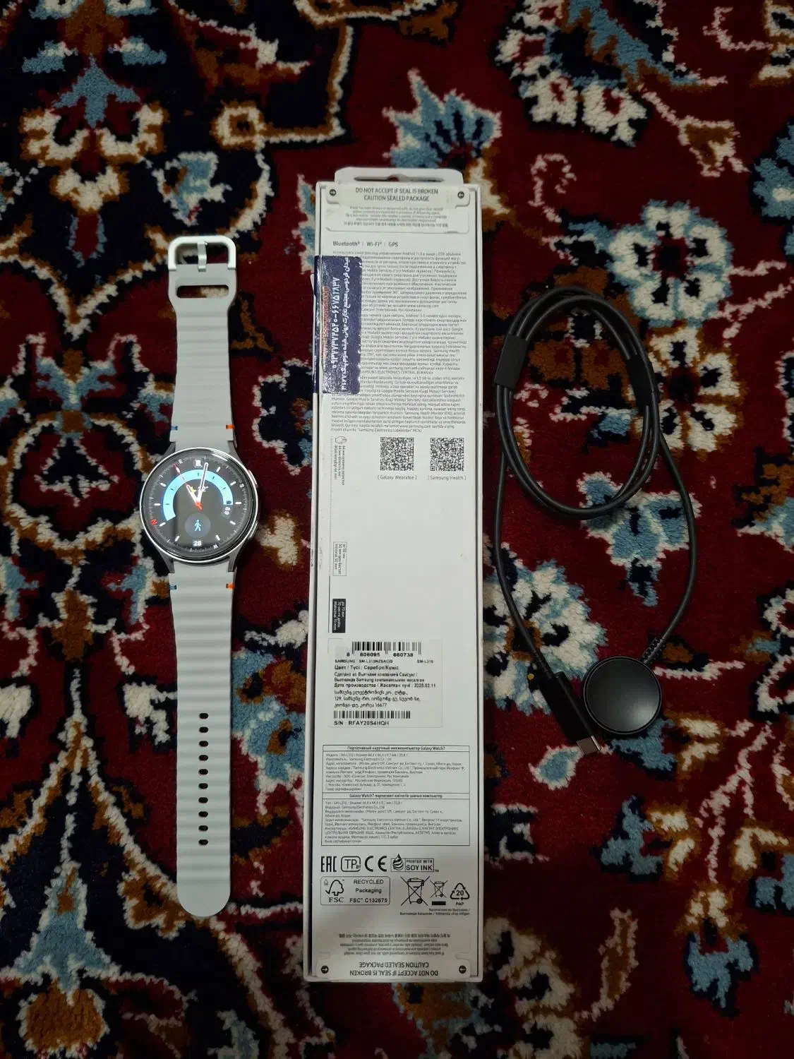 ساعت هوشمند گلکسی واچ 7 ، 44 mm|ساعت|رباط‌کریم, رباط‌کریم|دیوار