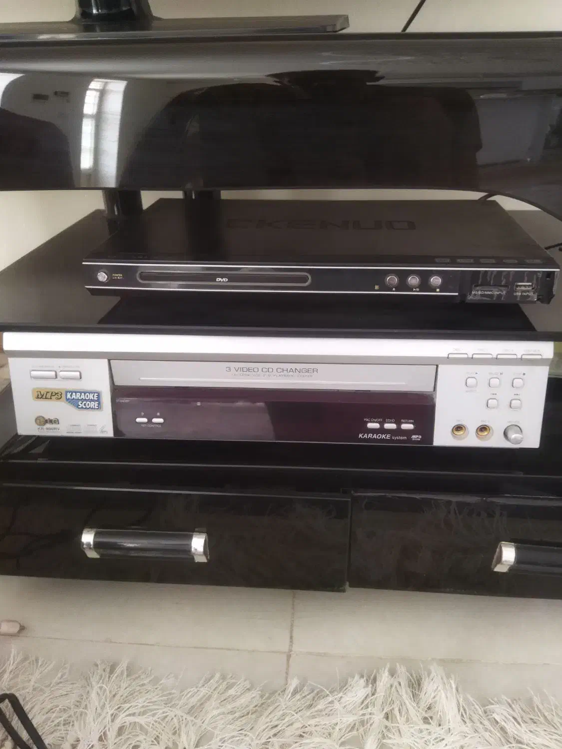 فروش دو دستگاه سی دی خور|پخشکننده DVD و ویدیو|بردسیر, |دیوار