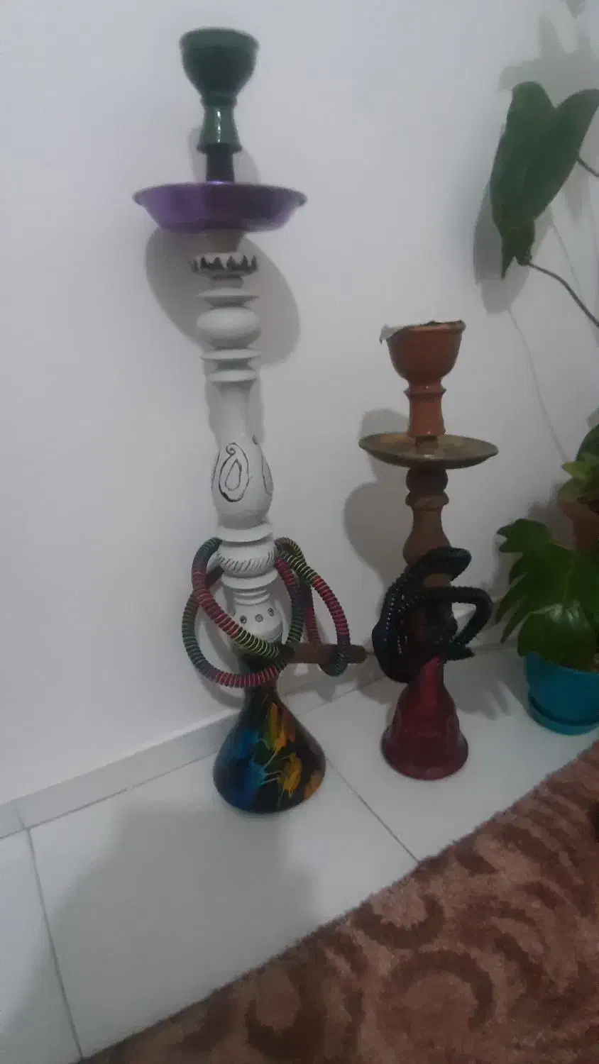 قلیان چوبی|کلکسیون و سرگرمی|محمدشهر, همایون ویلا|دیوار