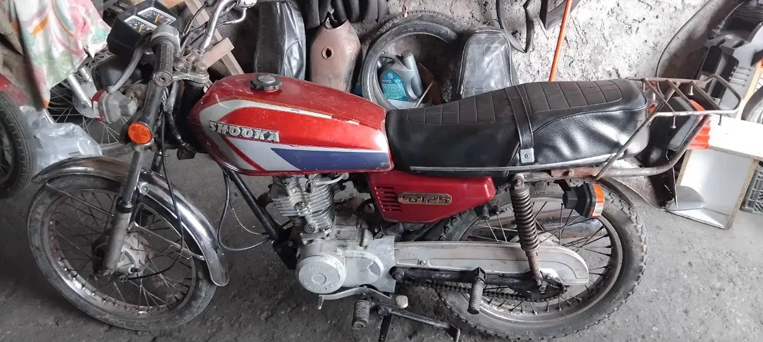 موتور هندا ۱۲۵ پلاک قدیم|موتورسیکلت|رودبنه, |دیوار
