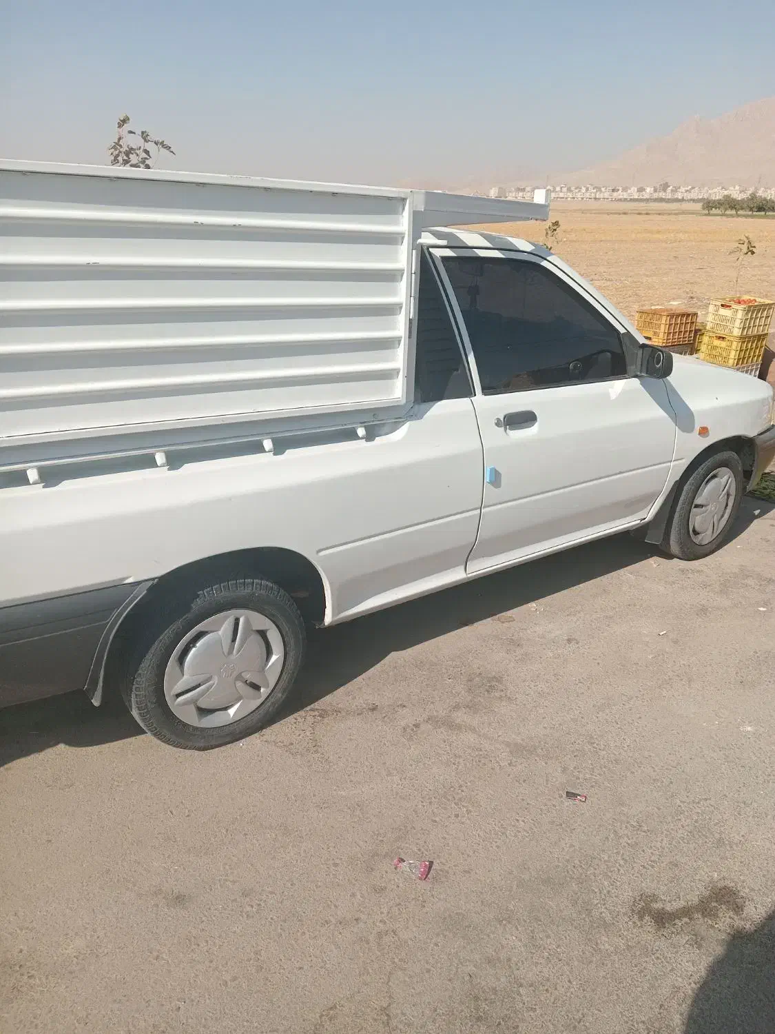 پراید وانت مدل ۴۰۲ پلمپ بی رنگ بسیار تمیز|خودرو سواری و وانت|آبیک, |دیوار