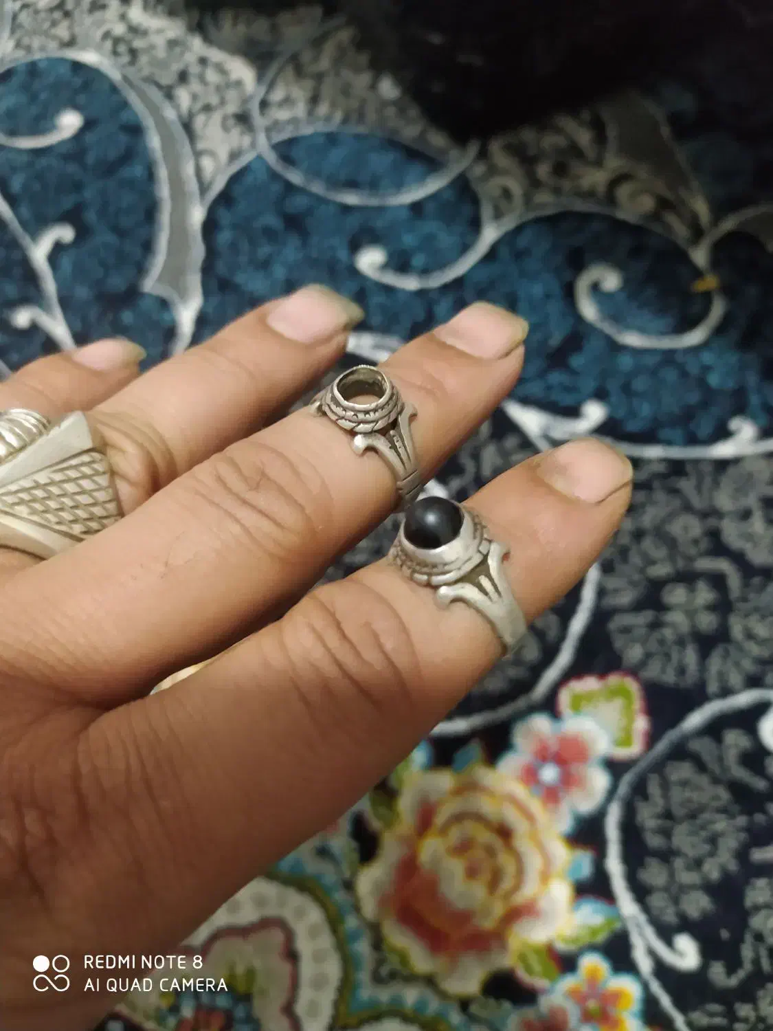 انگشتر نقره لنگر|جواهرات|تبریز, |دیوار