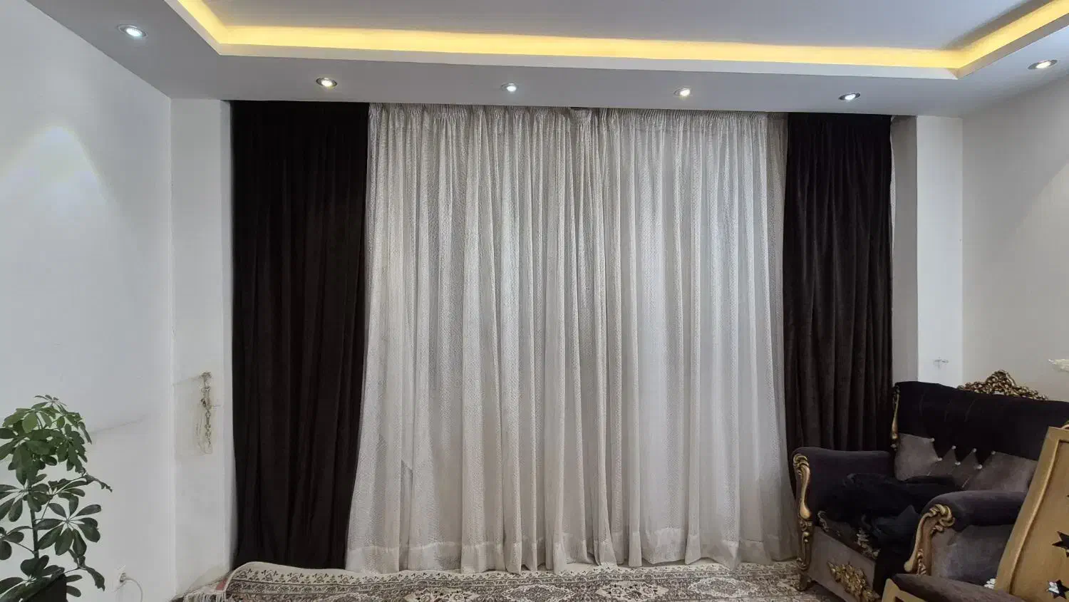 پرده و یالن|پرده، رانر، رومیزی|شاهین‌شهر, مسکن مهر|دیوار