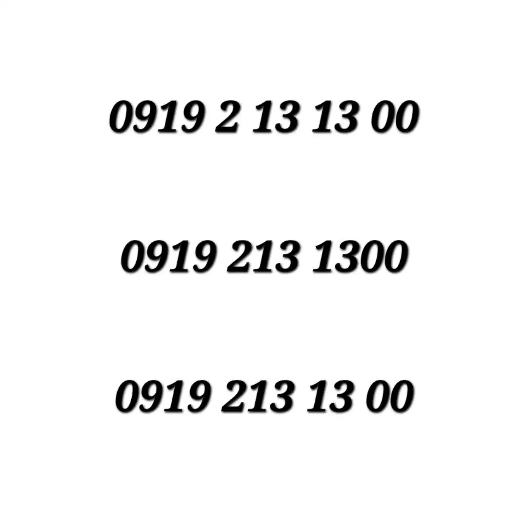 0919-213-1300|سیم‌کارت|اصفهان, جلالیه|دیوار