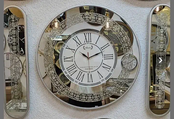 ساعت گرد سه تیکه|ساعت دیواری و تزئینی|پرند, فاز ۵|دیوار