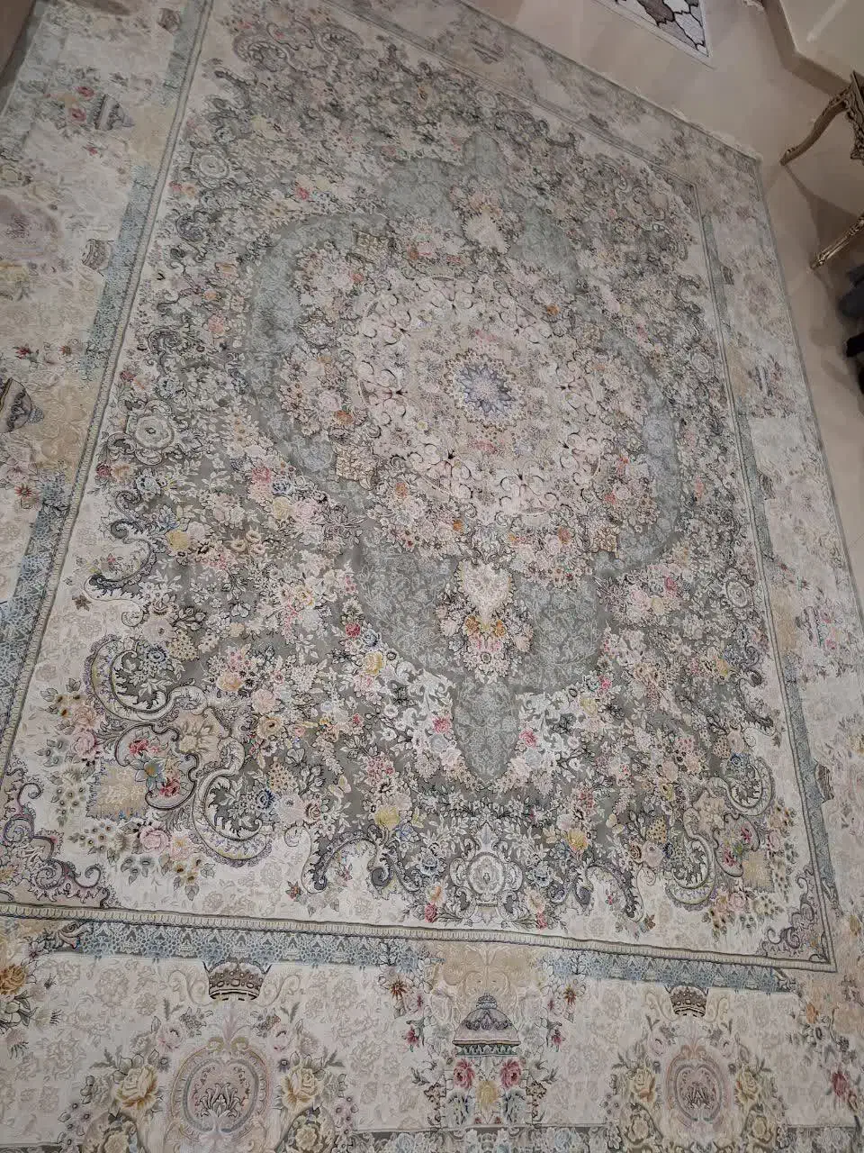 فرش 12 متری کاشان . 1500 شانه . 4500 تراکم|فرش|تهران, طرشت|دیوار