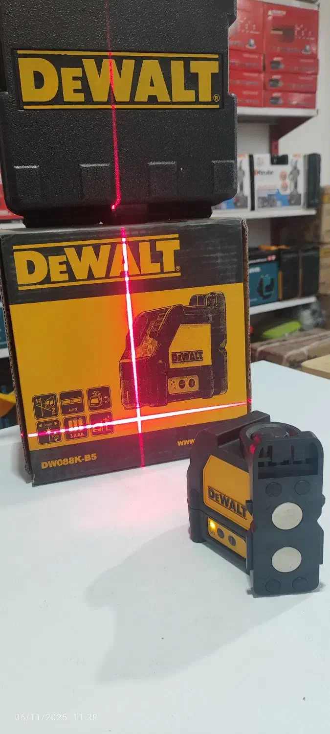 تراز لیزری2خط نورقرمز|ابزارآلات|مشهد, راهنمایی|دیوار