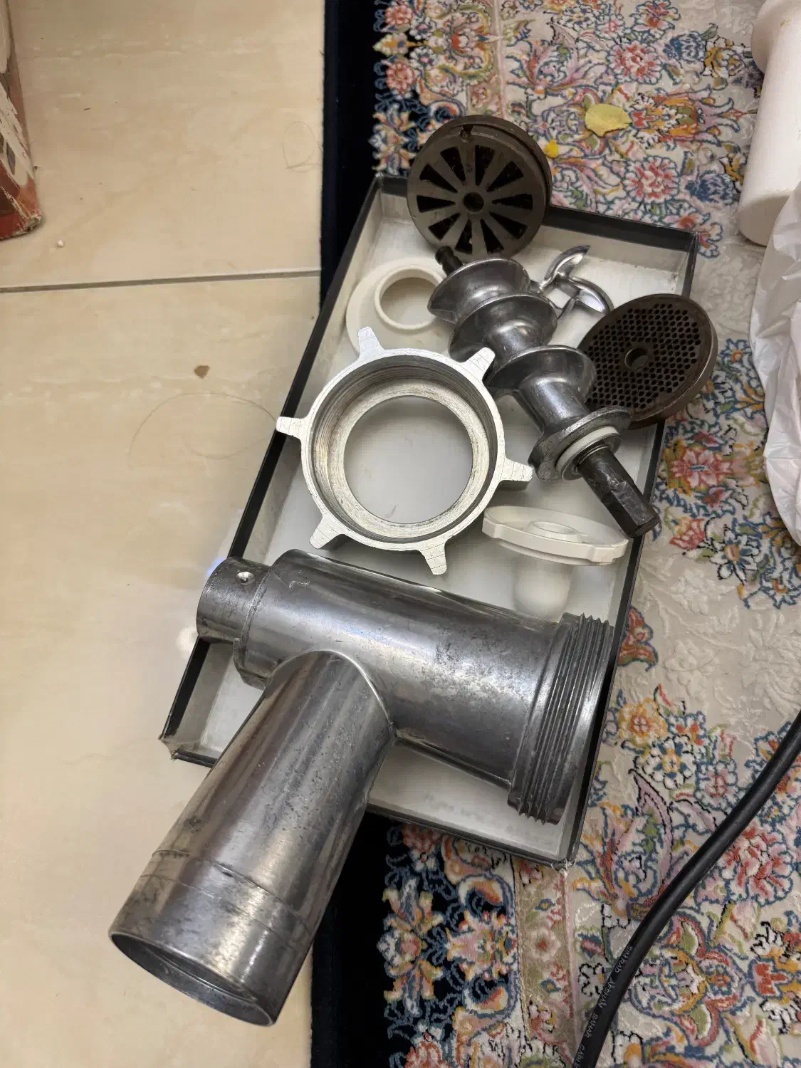 چرخ گوشت ناسیونال اصل ژاپن قدیمی نو|سایر لوازم برقی|تهران, فردوس|دیوار