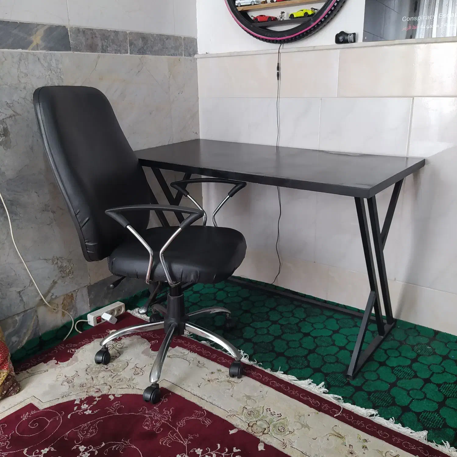 میز و صندلی کامپیوتر|میز تحریر و کامپیوتر|قم, نیروگاه|دیوار