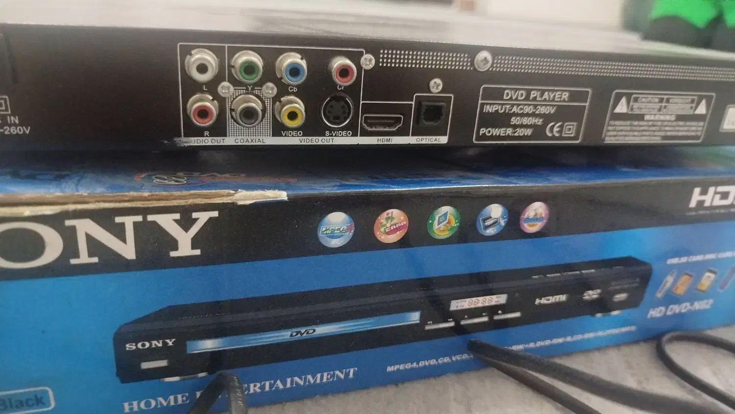 DVDسونی اصل مالزی|پخش‌کننده DVD و ویدیو|ارومیه, |دیوار