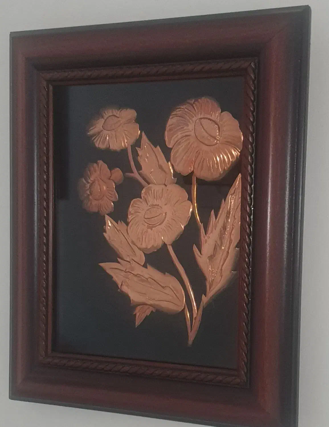 قاب نقره دستی ساخته شده|صنایع دستی و سایر لوازم تزئینی|کرمان, |دیوار