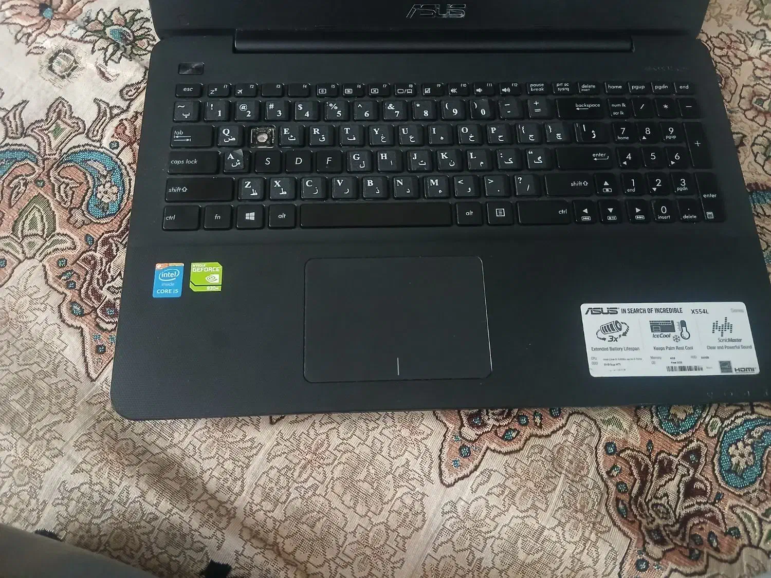 لپتاپ ایسوس|رایانه همراه|کرج, باغستان|دیوار