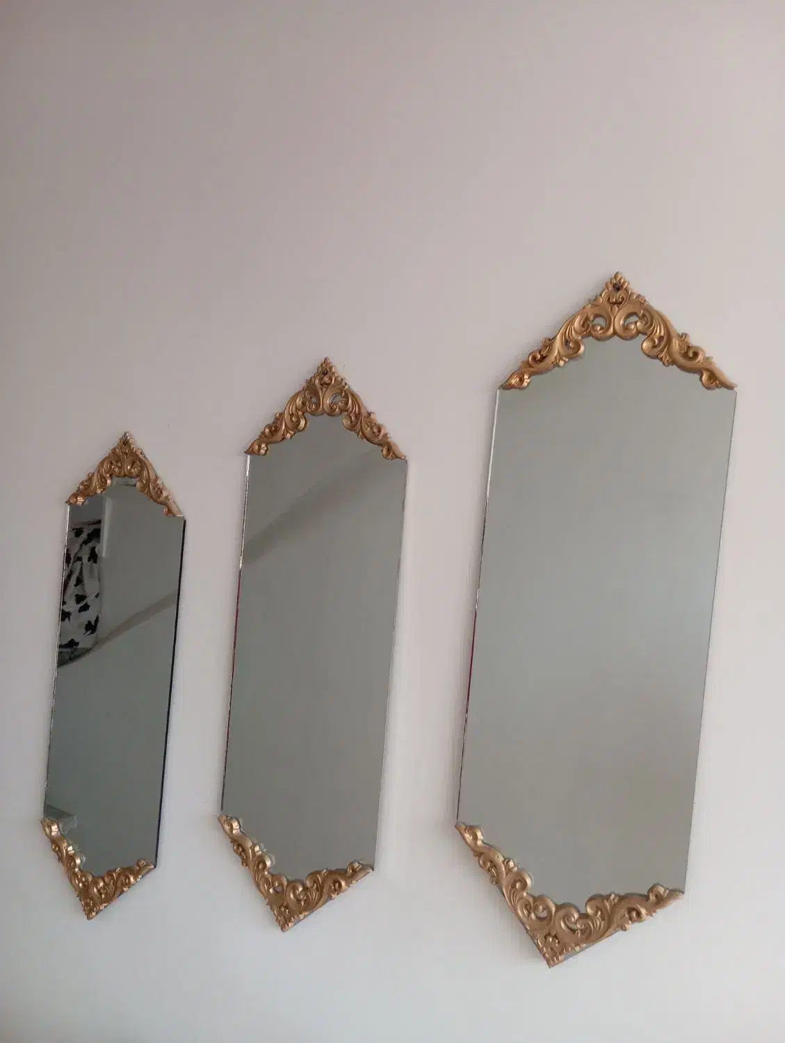 آینه سه تیکه|آینه|کرمانشاه, |دیوار