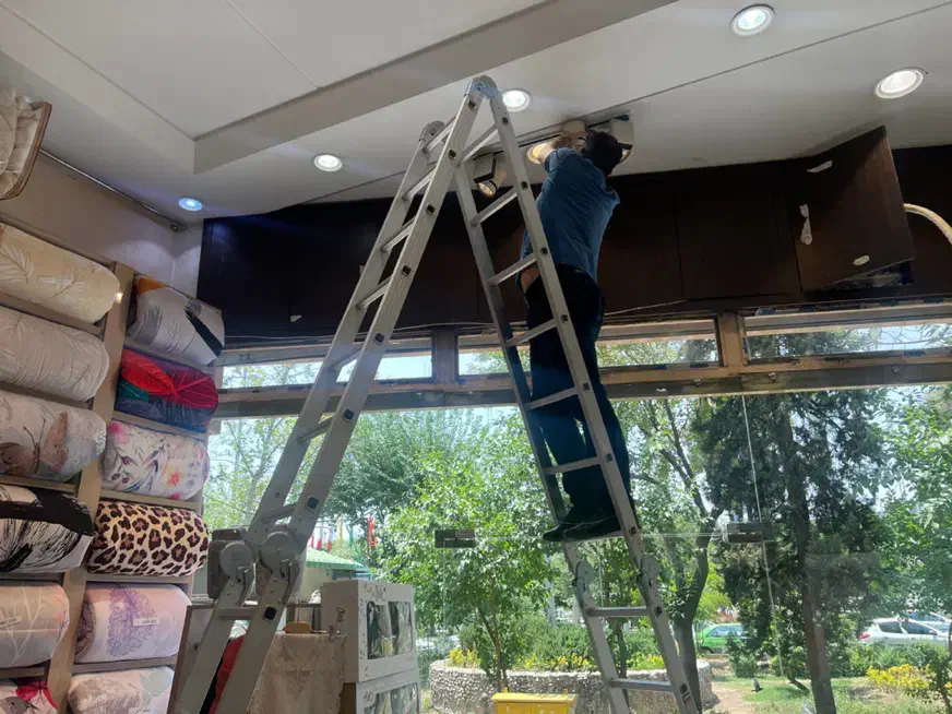 اجاره نردبان های بلند با شش شعبه فعال در تهران|خدمات پیشه و مهارت|تهران, نارمک|دیوار