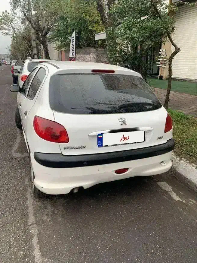 پژو 206 تیپ 5 مدل 1396|خودرو سواری و وانت|رشت, پارک شهر|دیوار