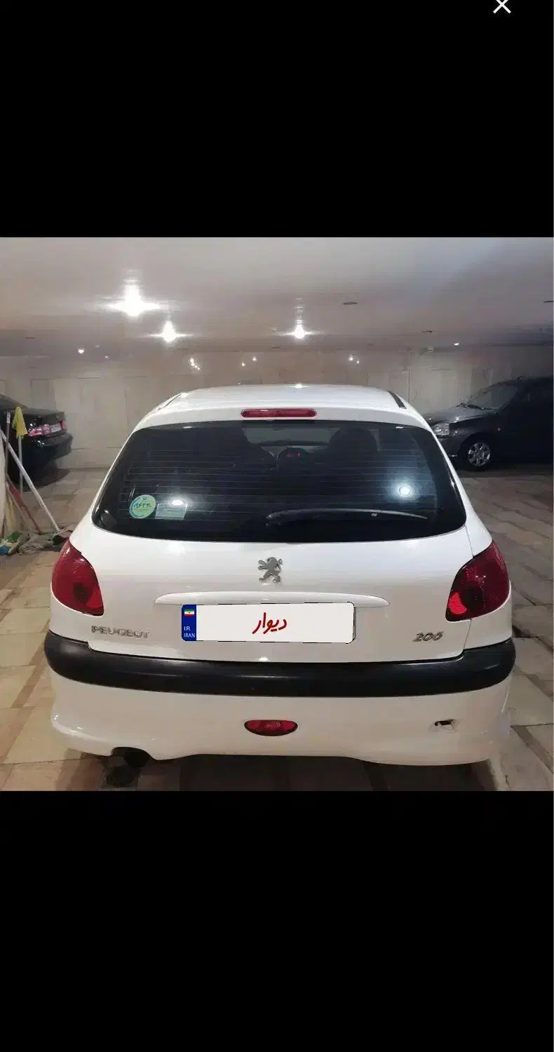 پژو206 tu3|خودرو سواری و وانت|ابهر, |دیوار