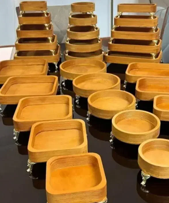 سرویس چوبی 5تکه|ظروف سرو و پذیرایی|بندرعباس, |دیوار